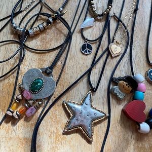 16 necklaces. Variety!